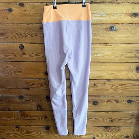 WeWoreWhat High Rise Legging Orange Purple Medium - Picture 2 of 6